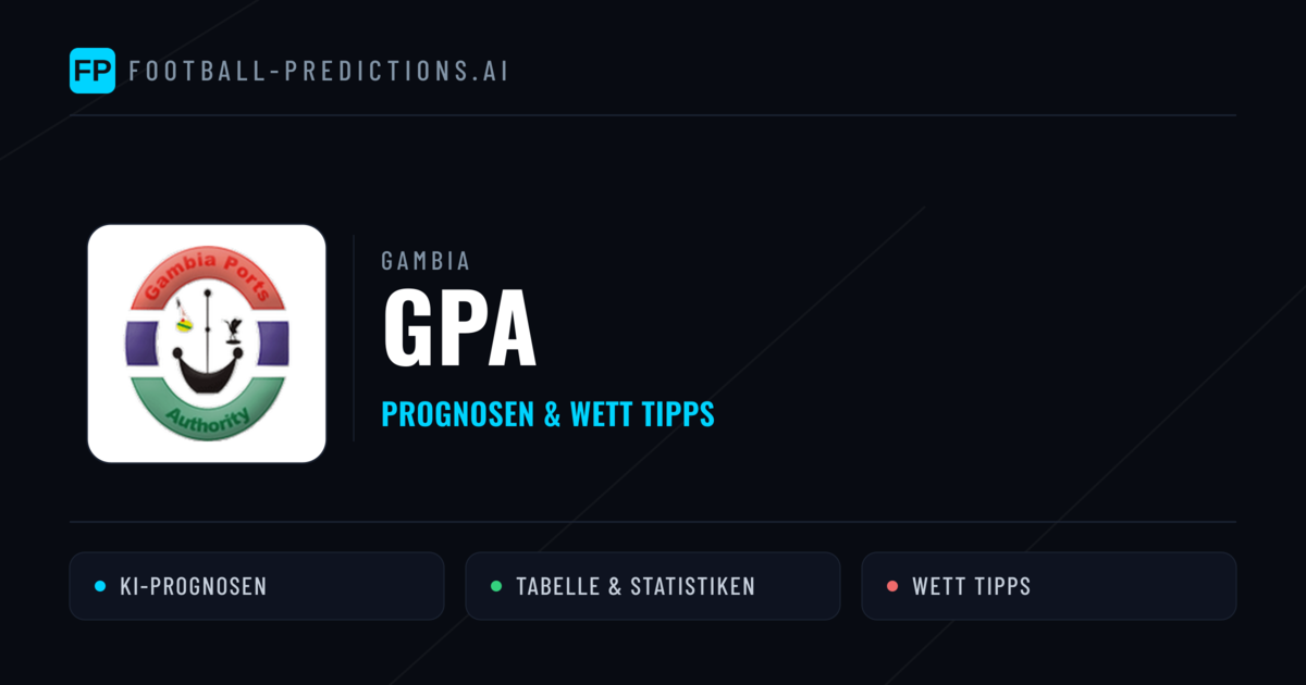 GPA Prognosen & Statistiken