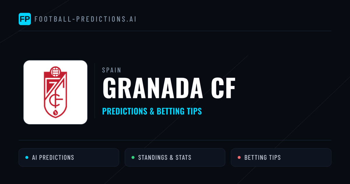 Granada CF Predictions & Stats