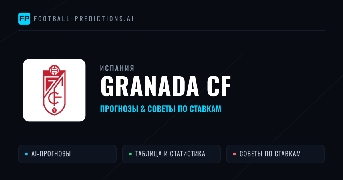 Granada CF прогнозы и статистика