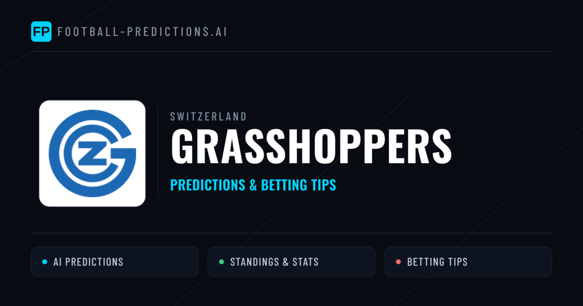 Grasshoppers Predictions & Stats