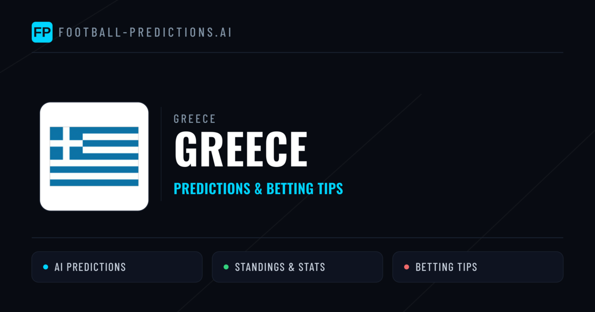 Greece Predictions & Stats