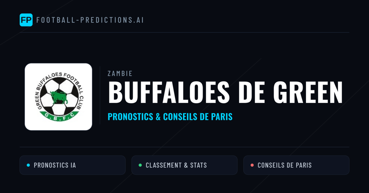 Buffaloes de Green Pronostics & Statistiques