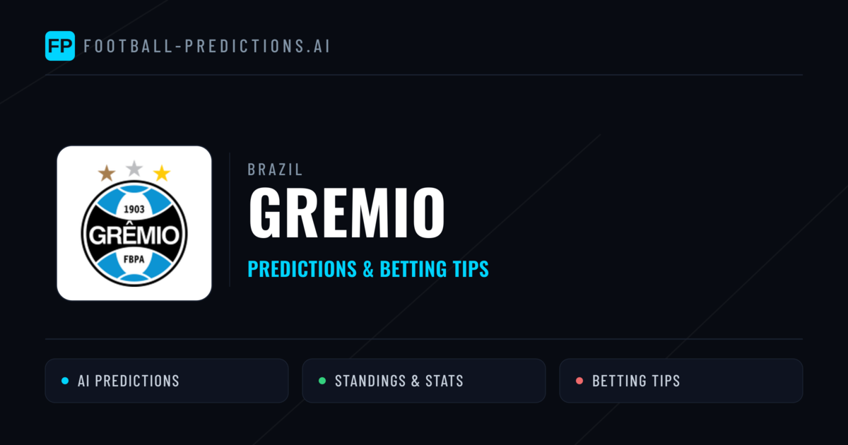 Gremio Predictions & Stats