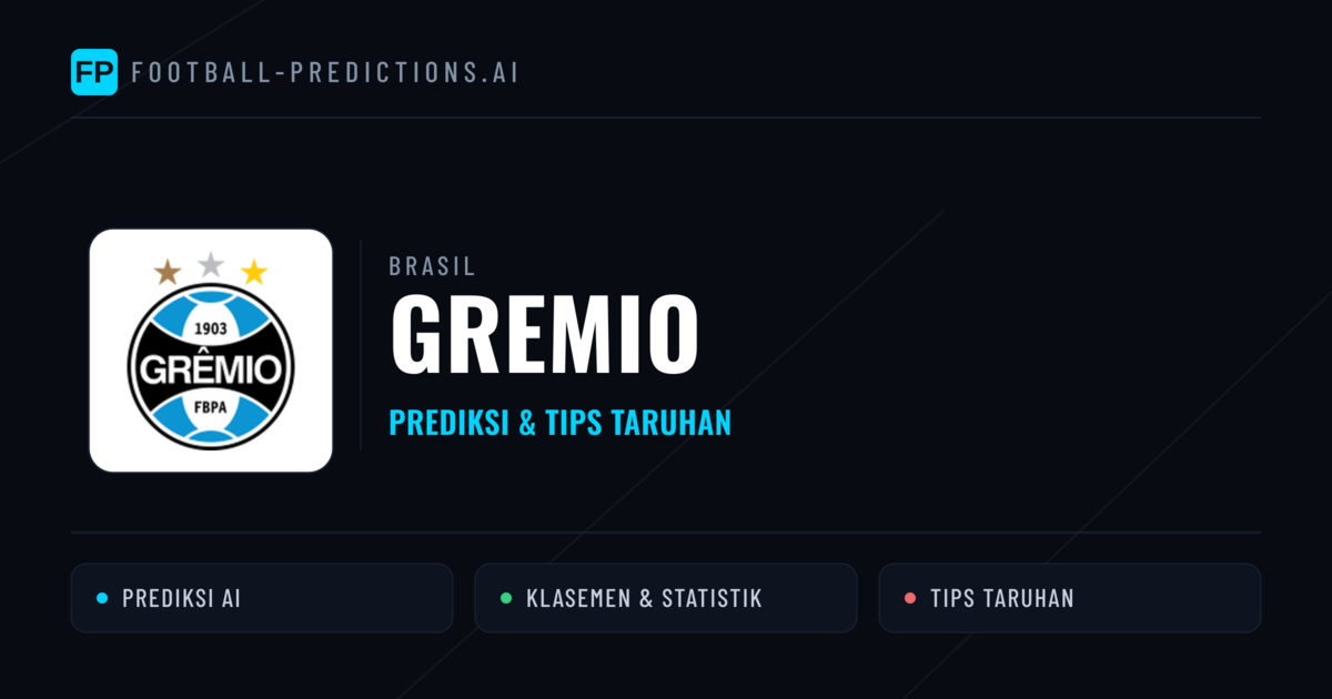 Gremio Prediksi & Statistik Piala Dunia