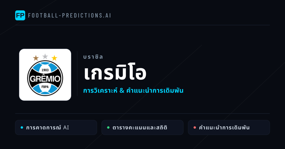 เกรมิโอ การวิเคราะห์และสถิติ