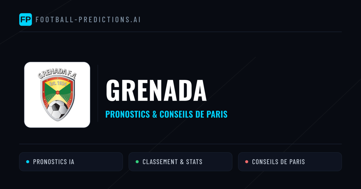 Grenada Pronostics & Statistiques