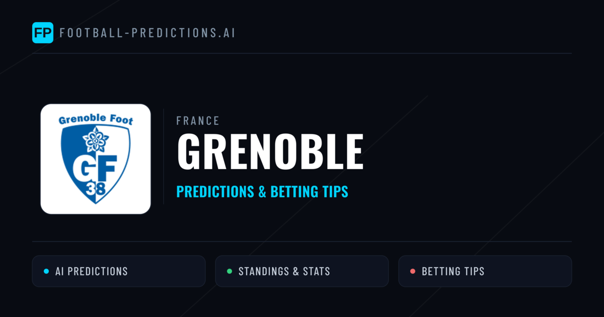 Grenoble Predictions & Stats