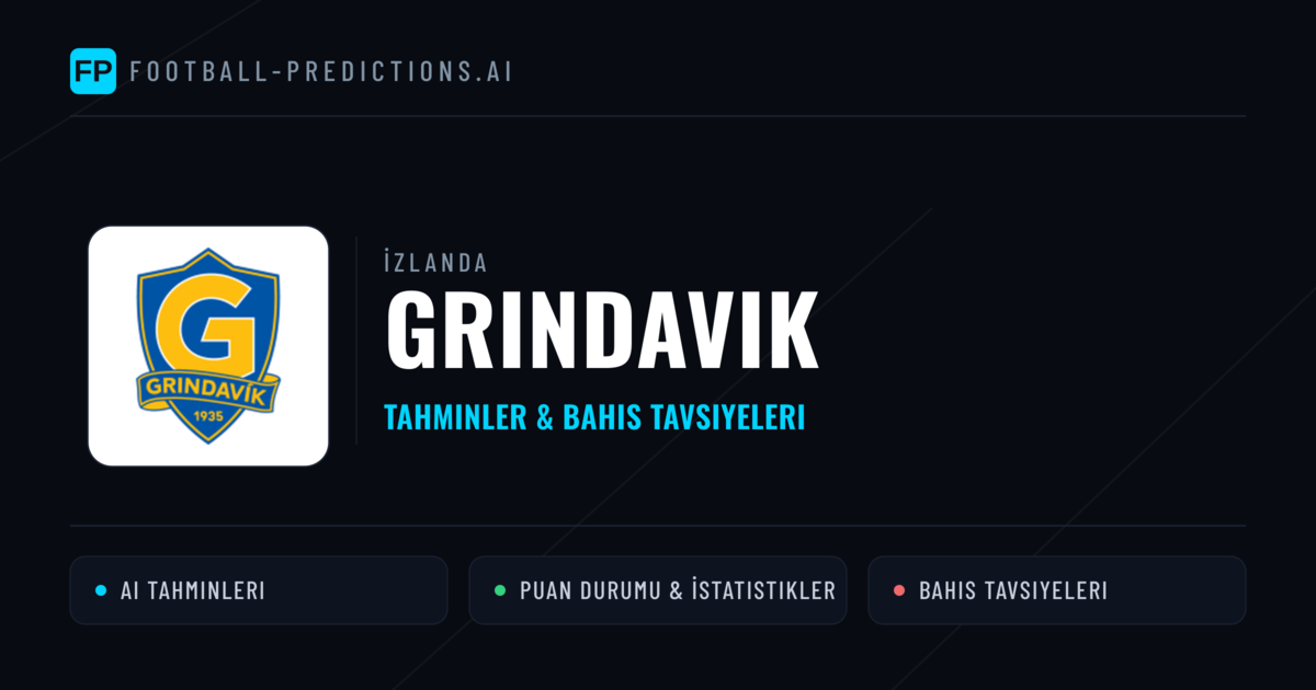 Grindavik Tahminleri & İstatistikler