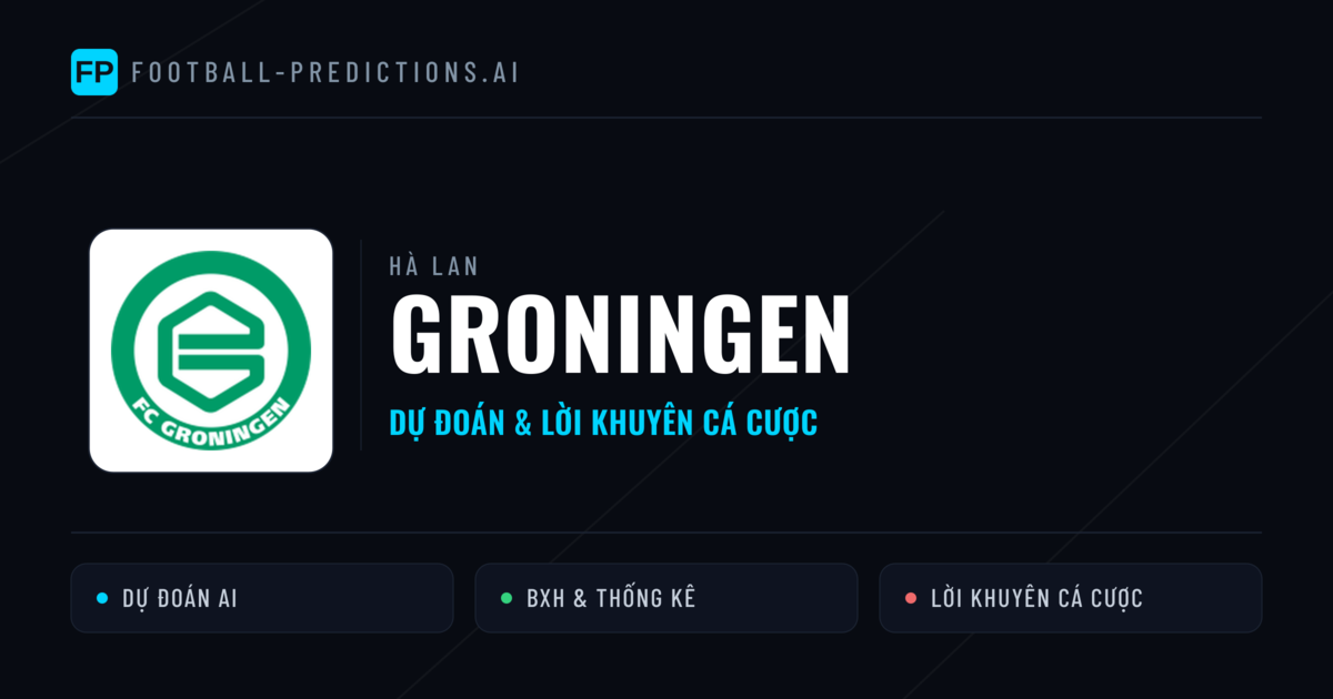 Groningen Dự đoán & Thống kê