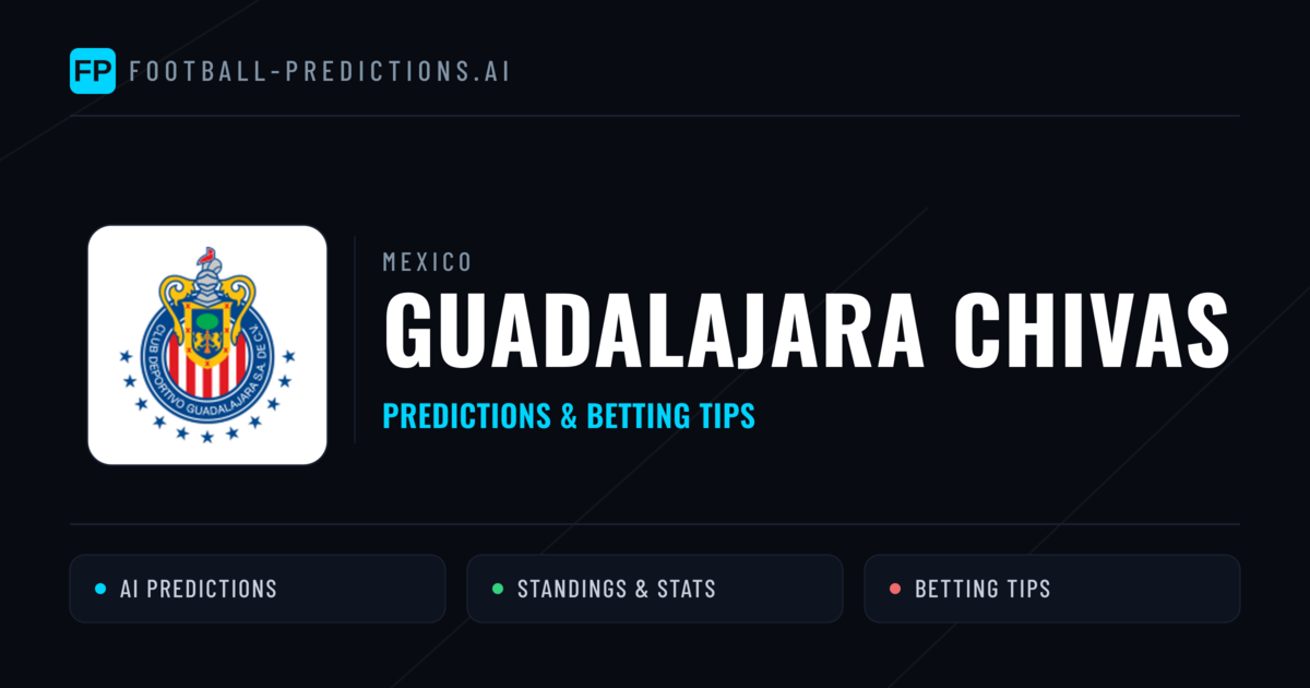 Guadalajara Chivas Predictions & Stats