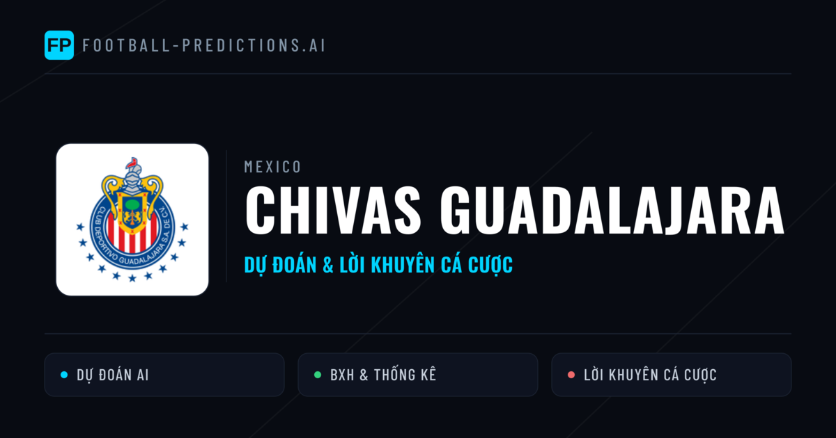 Chivas Guadalajara Dự đoán & Thống kê