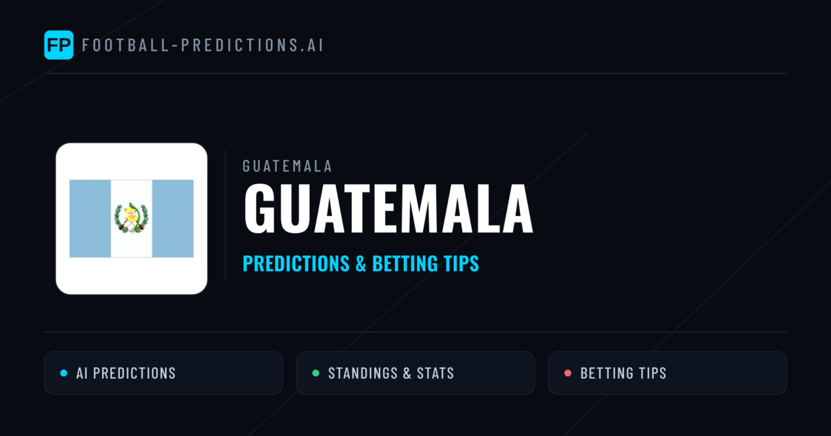 Guatemala Predictions & Stats