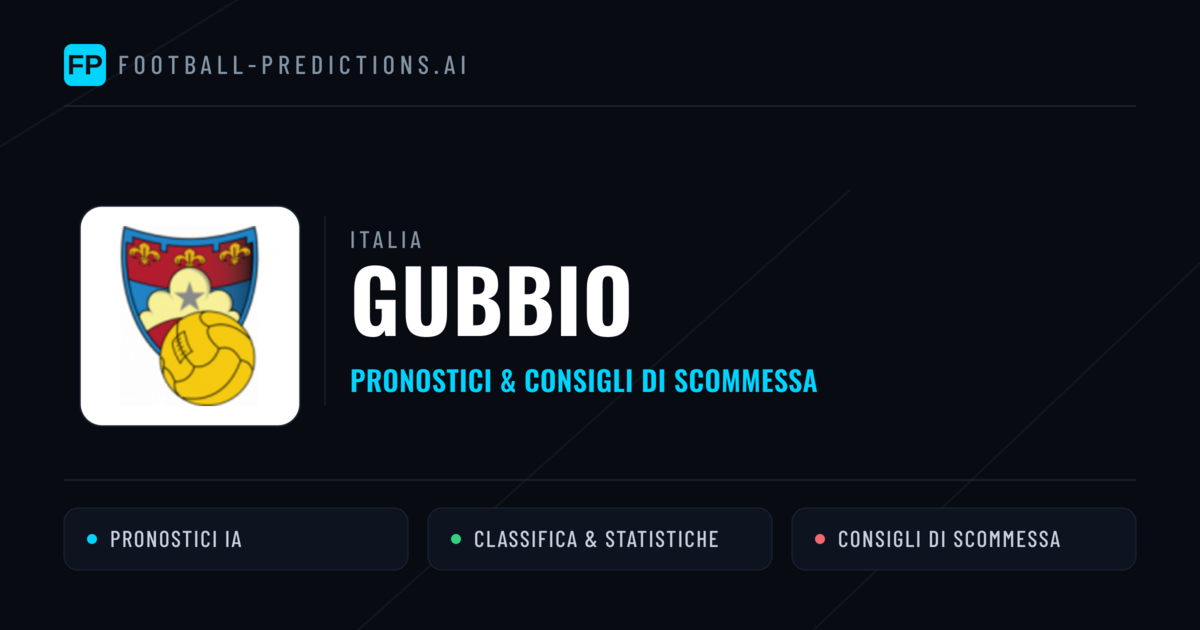Pronostici e Statistiche Gubbio