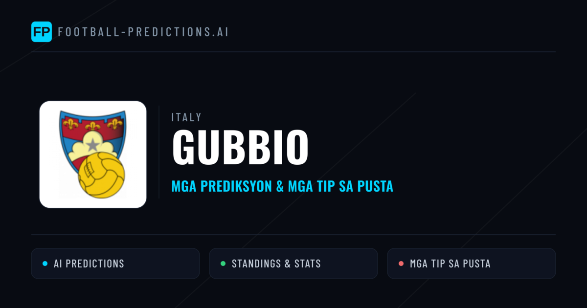 Gubbio Predictions & Stats
