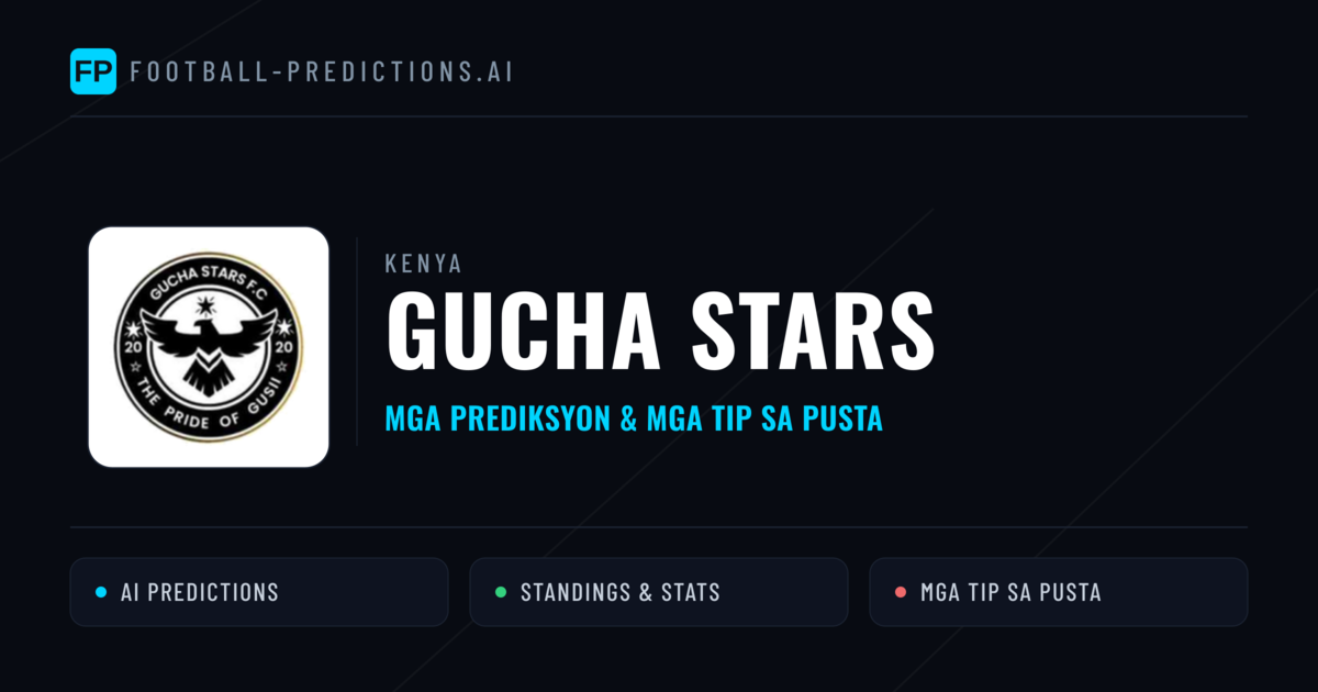 Gucha Stars Predictions & Stats