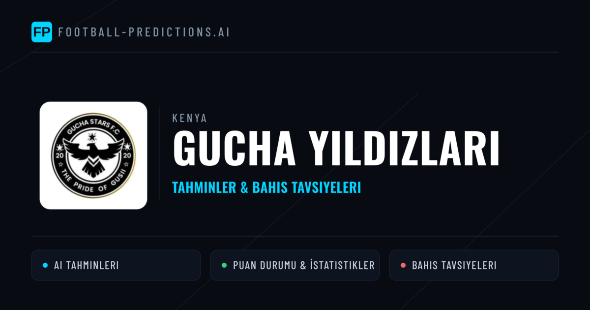 Gucha Yıldızları Tahminleri & İstatistikler