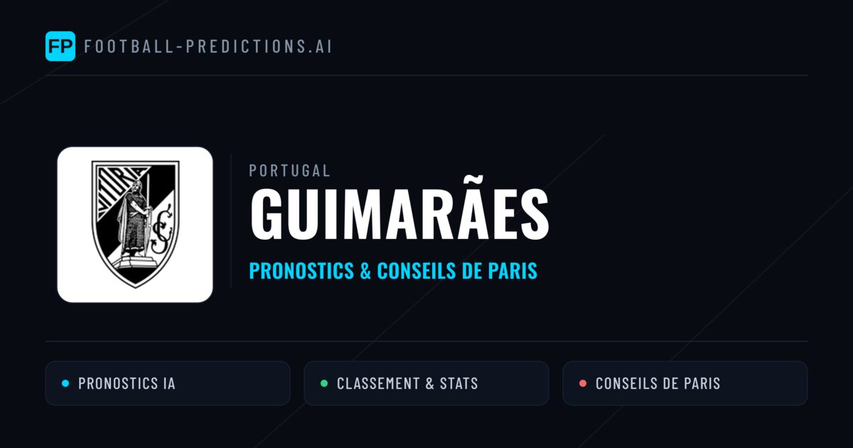 Guimarães Pronostics & Statistiques