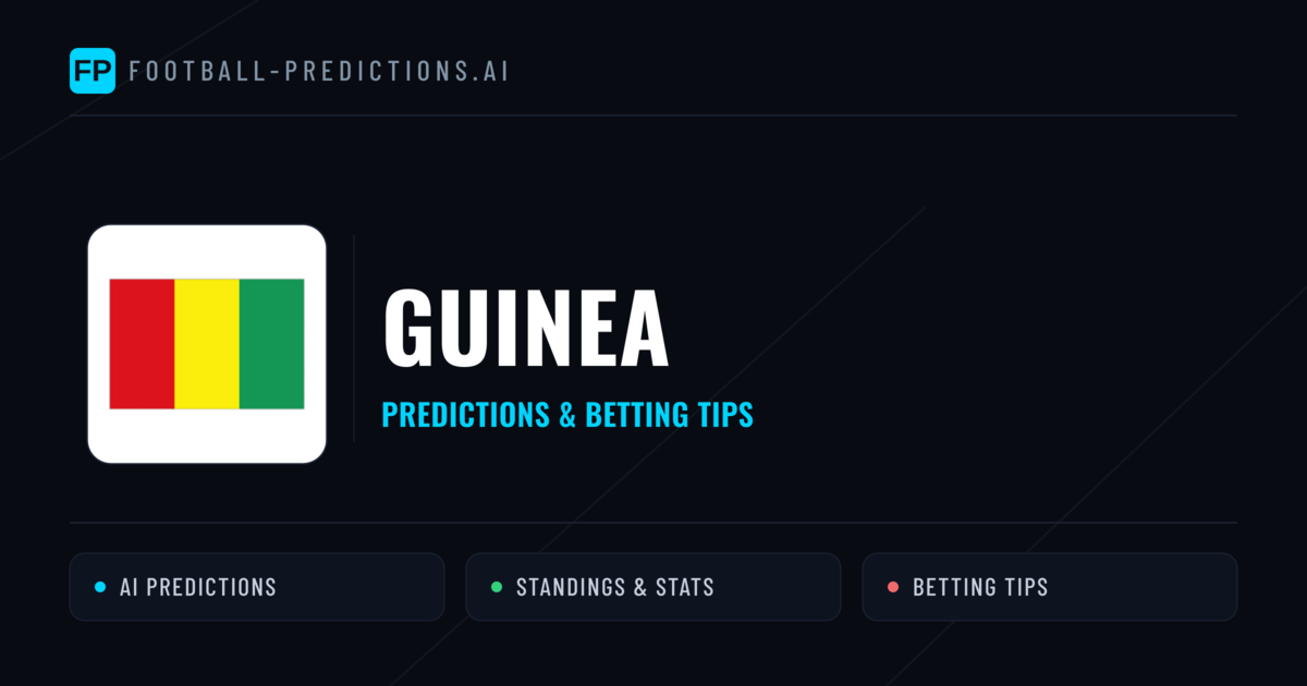 Guinea Predictions & Stats