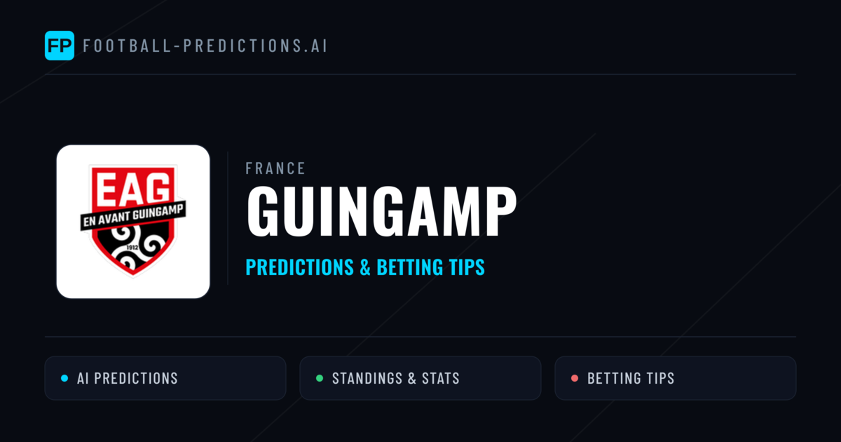 Guingamp Predictions & Stats