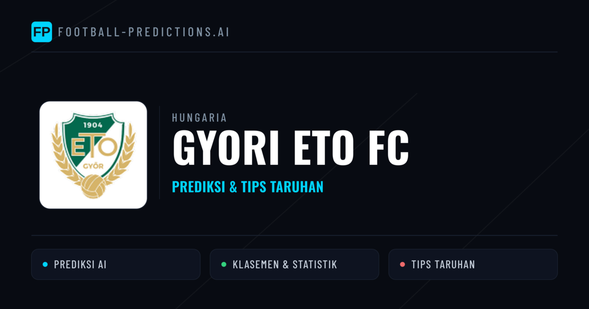 Gyori ETO FC Prediksi & Statistik Piala Dunia