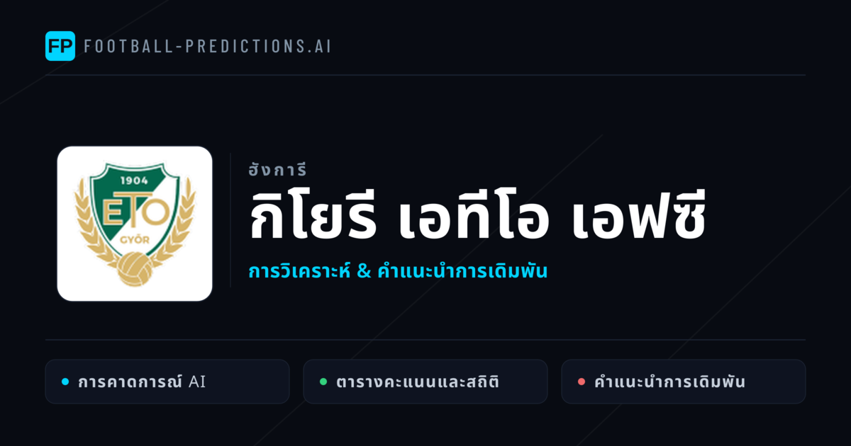 กิโยรี เอทีโอ เอฟซี การวิเคราะห์และสถิติ