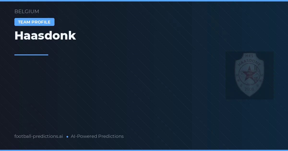 Pronostici e Statistiche Haasdonk