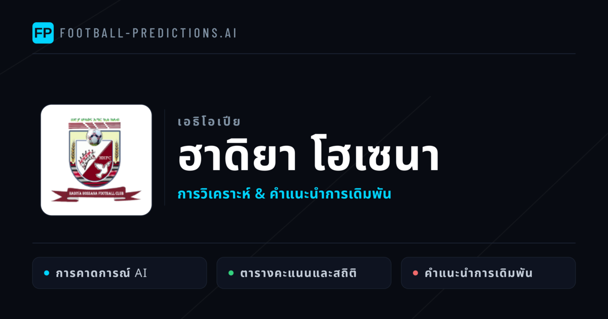 ฮาดิยา โฮเซนา การวิเคราะห์และสถิติ