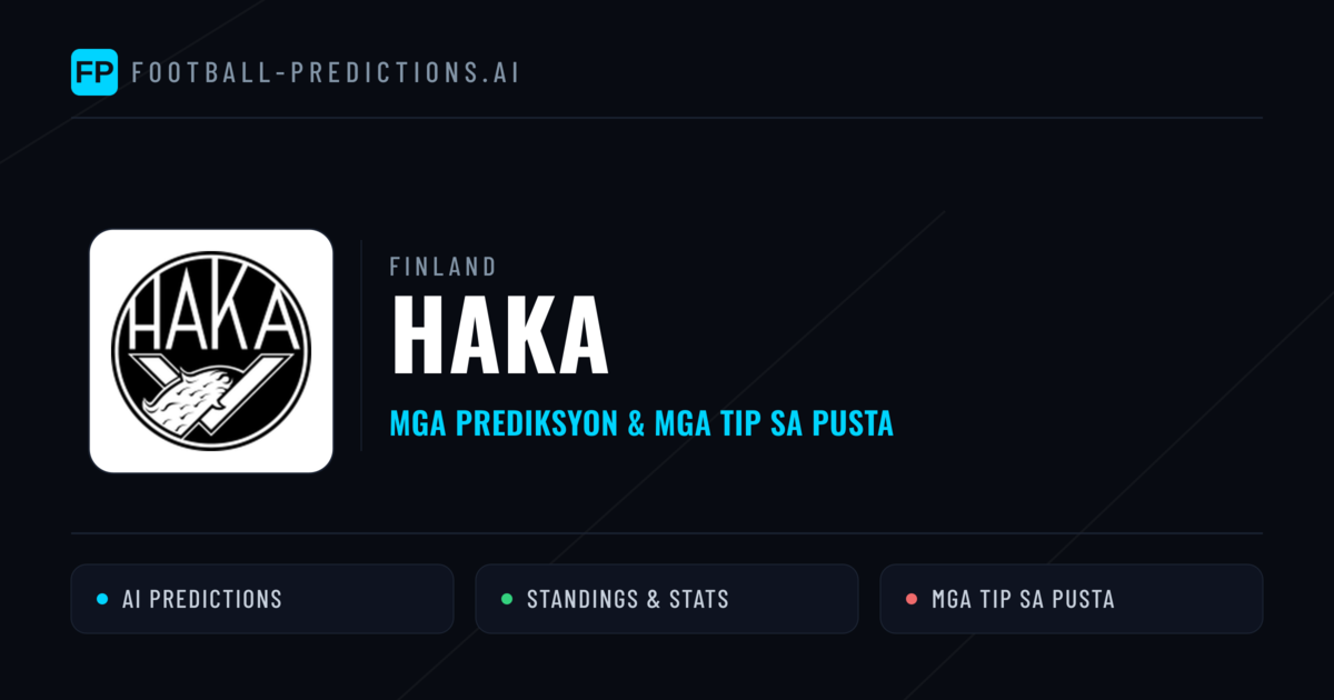 Haka Predictions & Stats