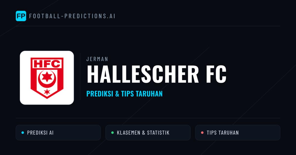 Hallescher FC Prediksi & Statistik Piala Dunia