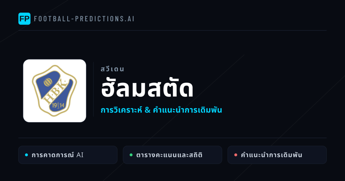 ฮัลมสตัด การวิเคราะห์และสถิติ