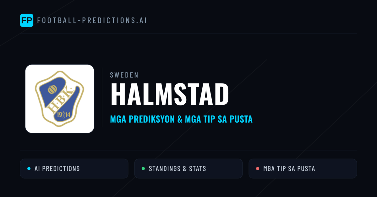 Halmstad Predictions & Stats