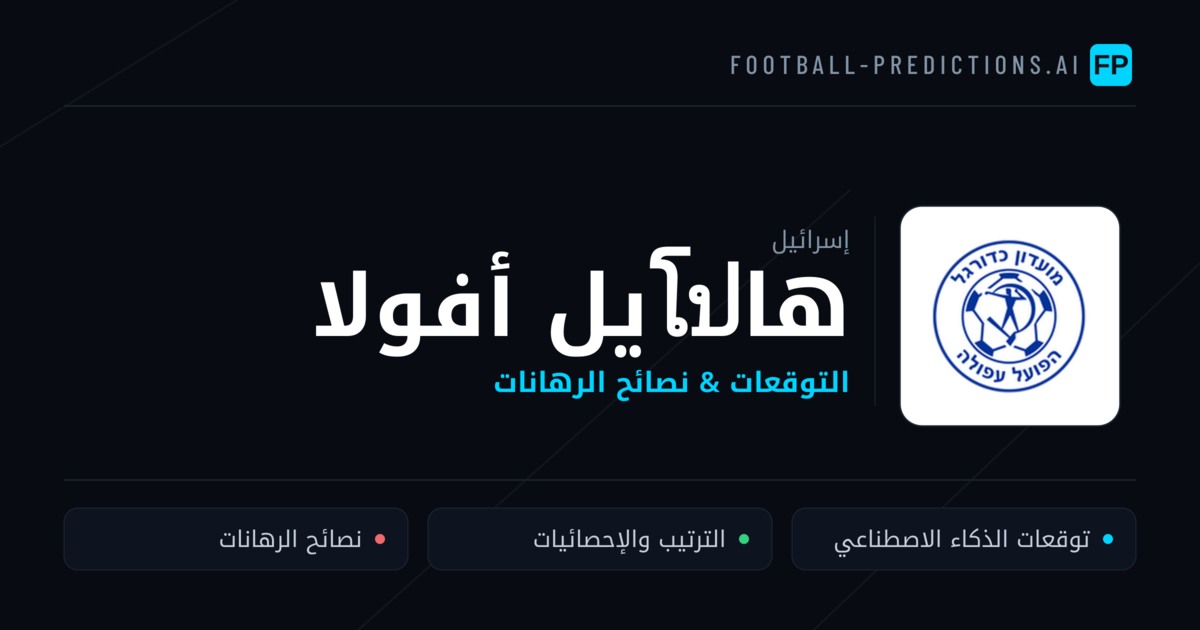 هاโปيل أفولا توقعات واحصائيات