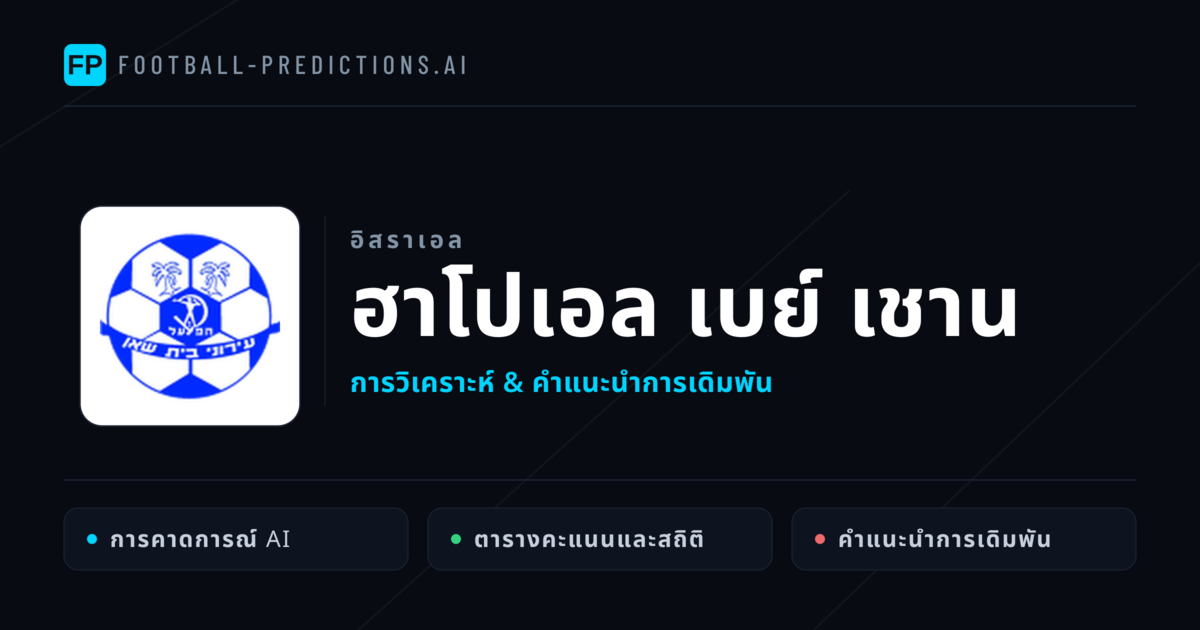ฮาโปเอล เบย์ เชาน การวิเคราะห์และสถิติ