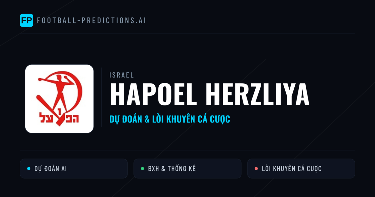 Hapoel Herzliya Dự đoán & Thống kê