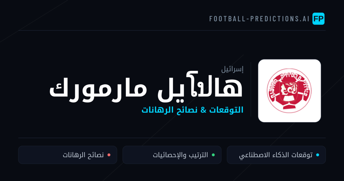 هاโปيل مارمورك توقعات واحصائيات