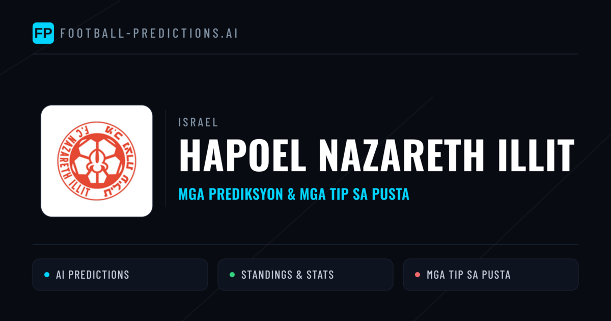 Hapoel Nazareth Illit Predictions & Stats