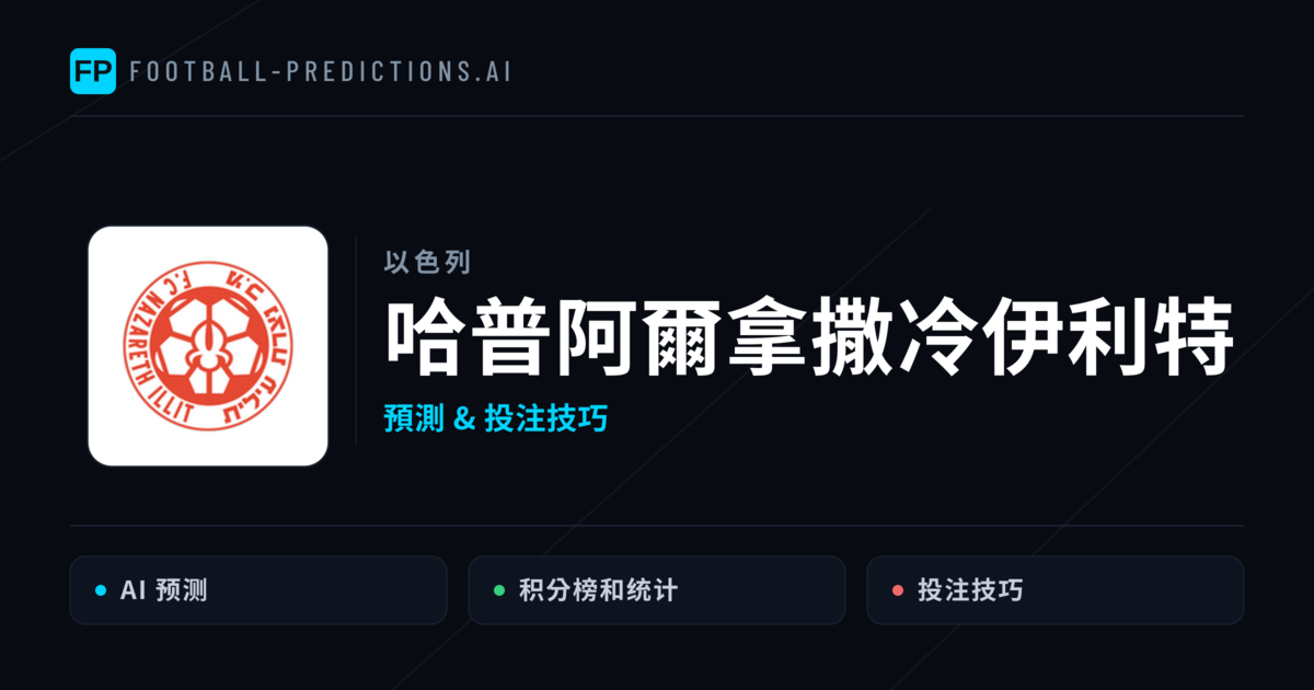 哈普阿爾拿撒冷伊利特 運彩分析|足球預測與數據