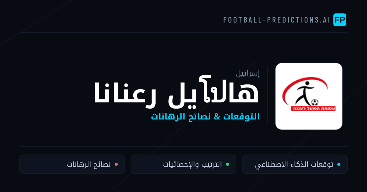 هاโปيل رعنانا توقعات واحصائيات