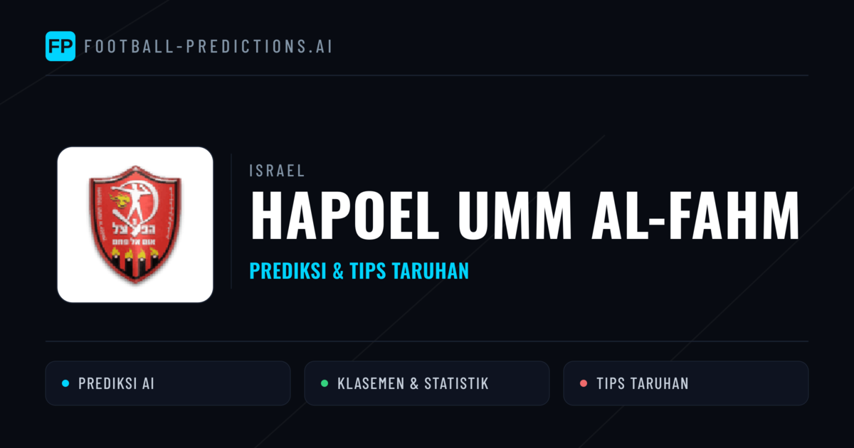 Hapoel Umm al-Fahm Prediksi & Statistik Piala Dunia