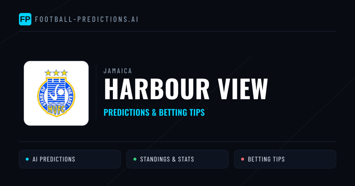 Harbour View Predictions & Stats