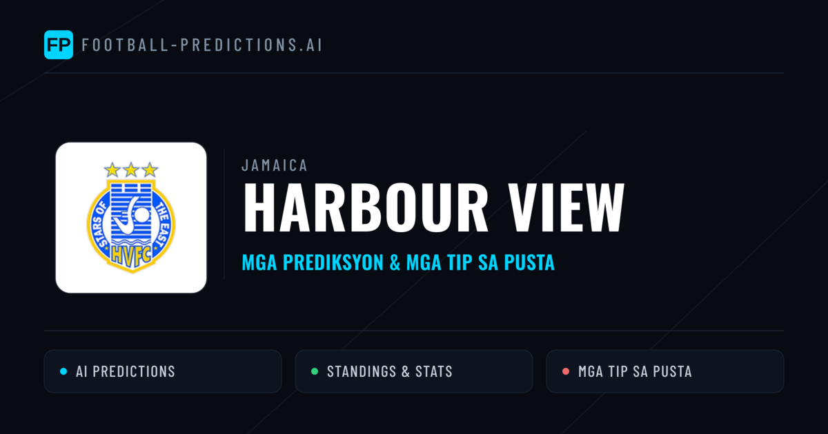 Harbour View Predictions & Stats