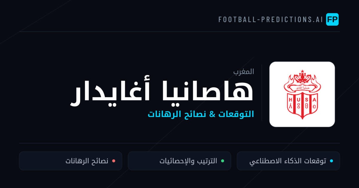 هاصانيا أغايدار توقعات واحصائيات