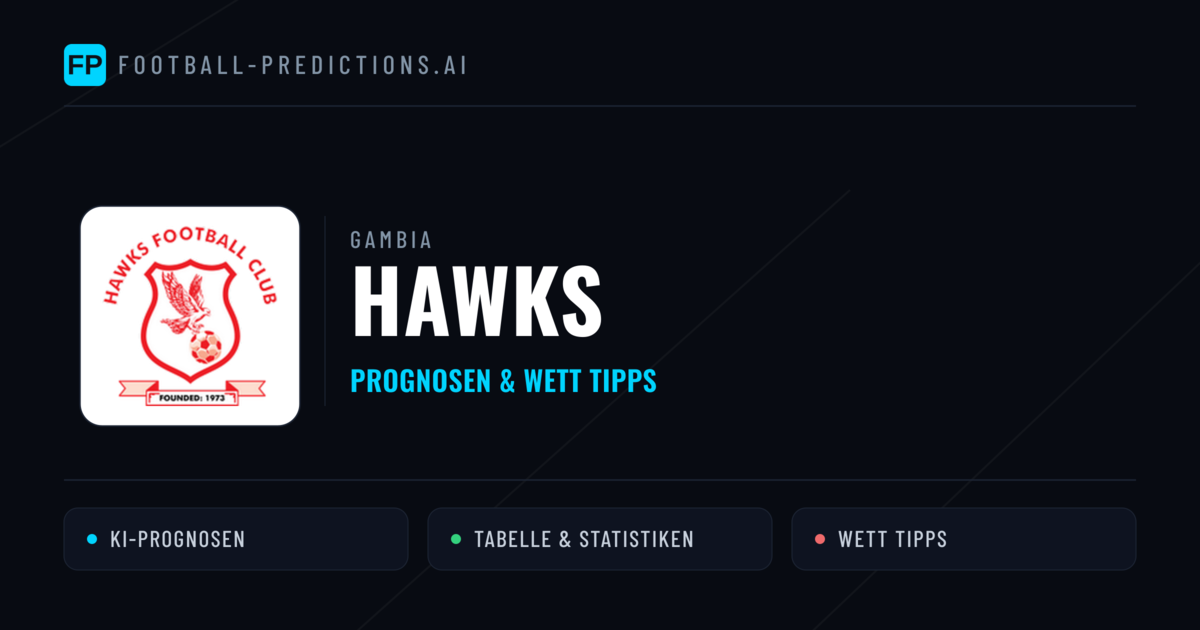 Hawks Prognosen & Statistiken