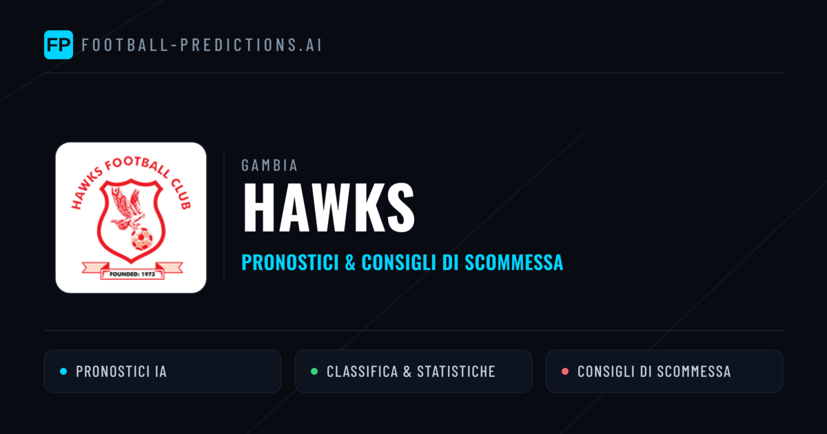 Pronostici e Statistiche Hawks