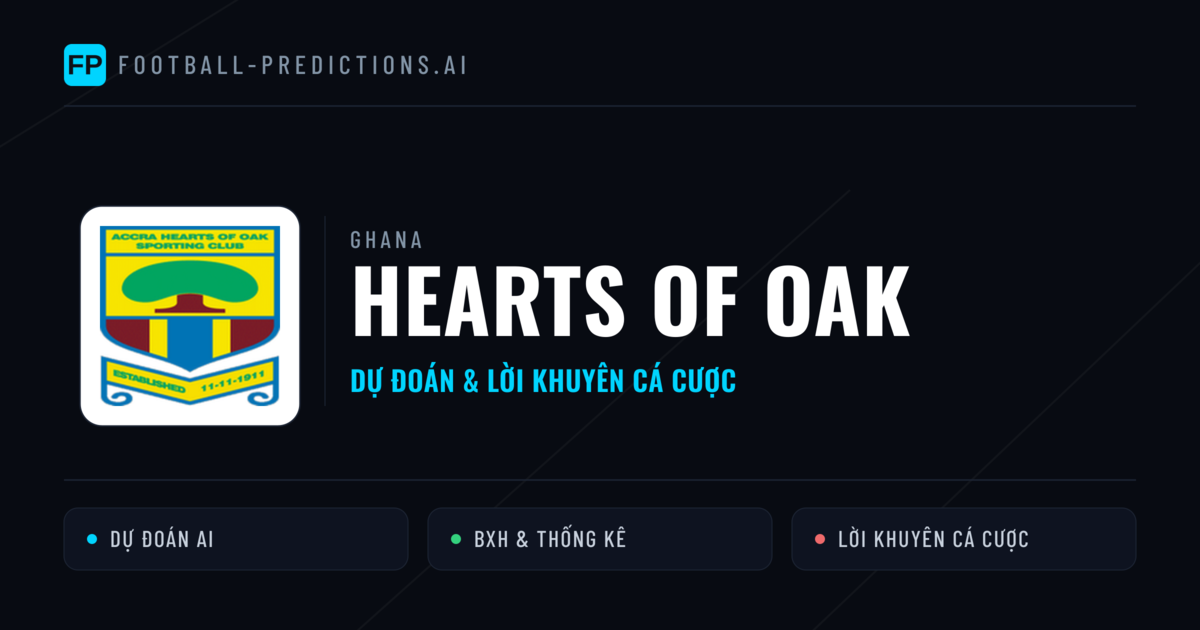 Hearts of Oak Dự đoán & Thống kê