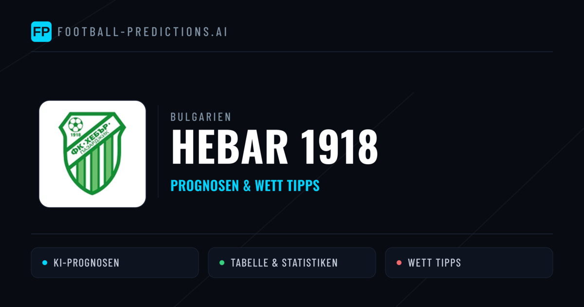 Hebar 1918 Prognosen & Statistiken