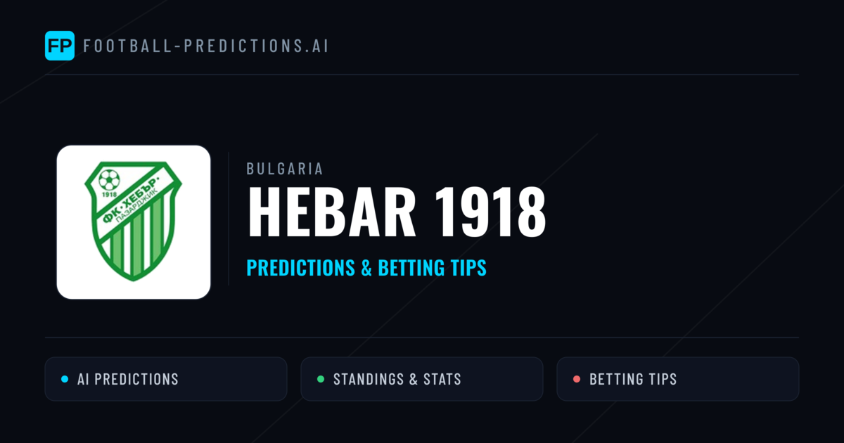 Hebar 1918 Predictions & Stats