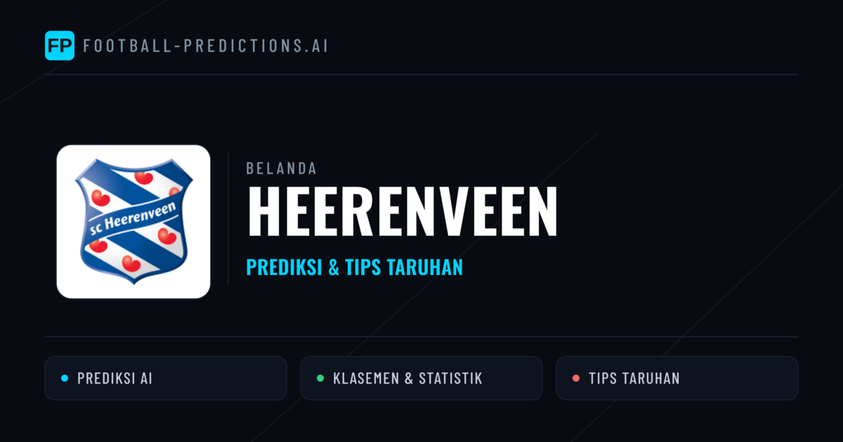 Heerenveen Prediksi & Statistik Piala Dunia
