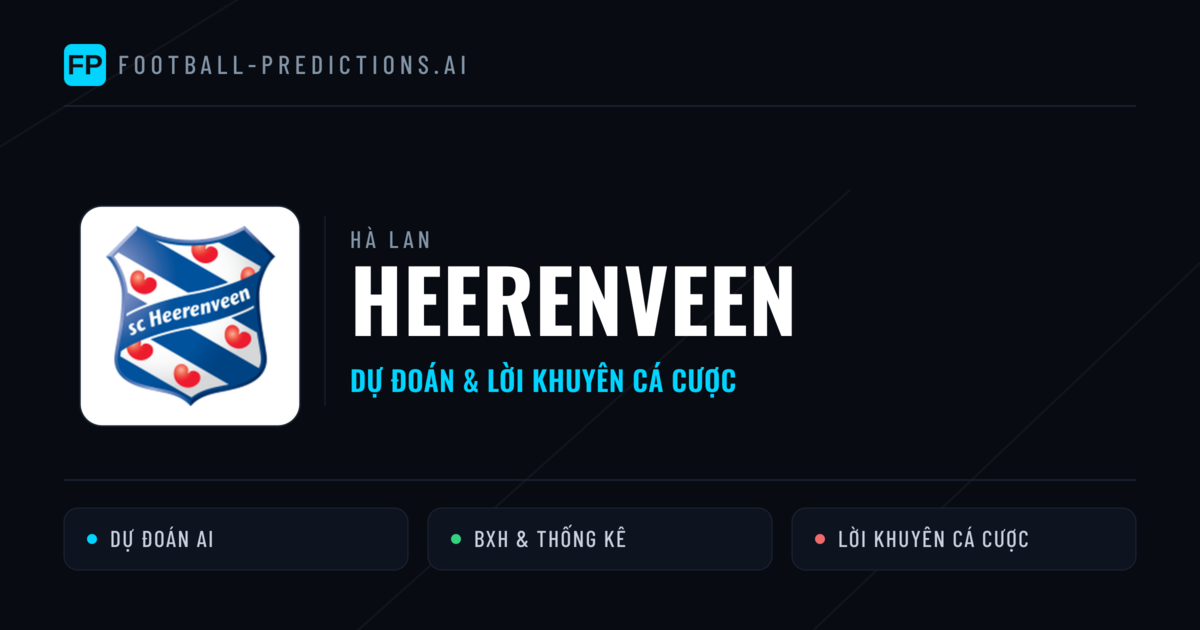 Heerenveen Dự đoán & Thống kê