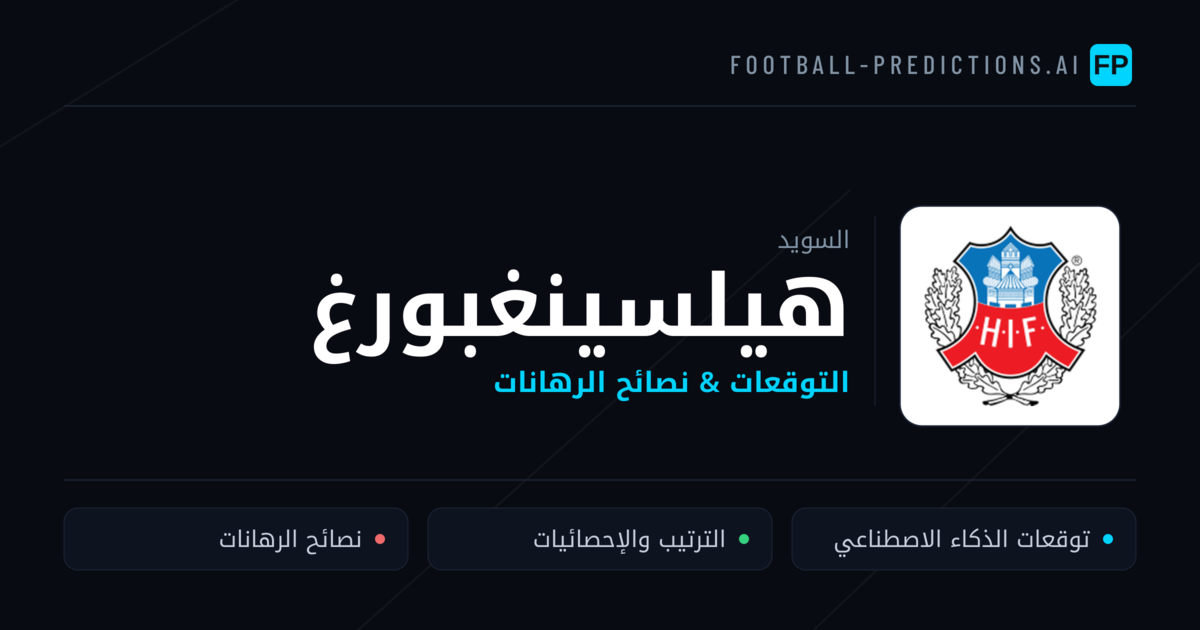 هيلسينغبورغ توقعات واحصائيات